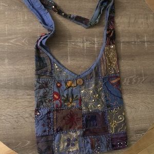 Vintage Woodstock era purse